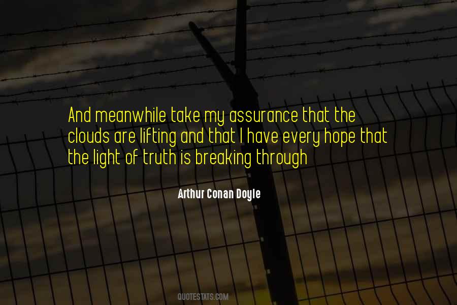 Quotes About Clouds And Hope #457472