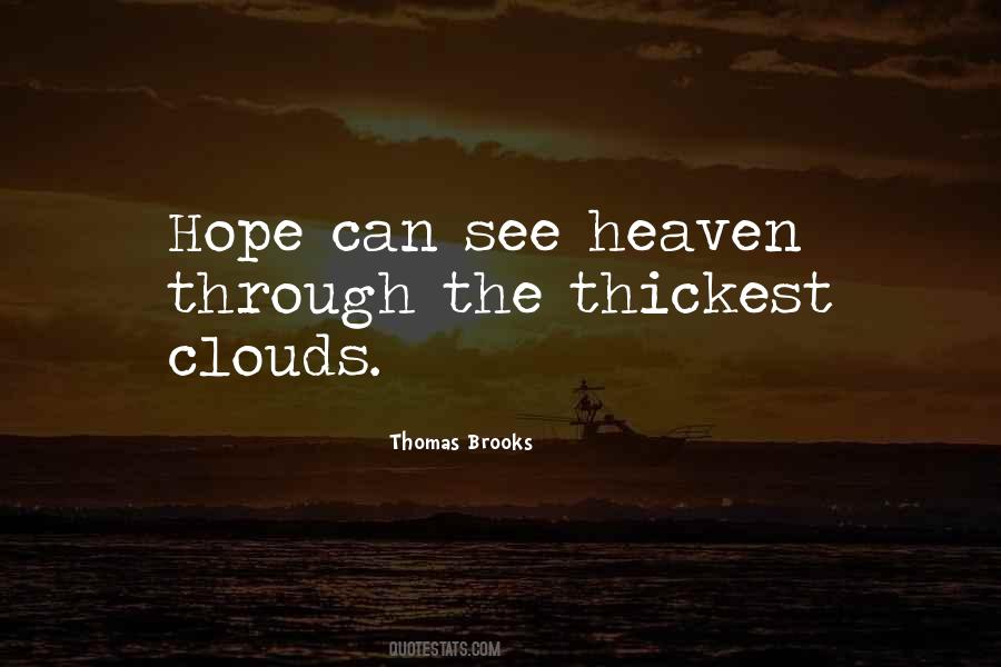 Quotes About Clouds And Hope #708153