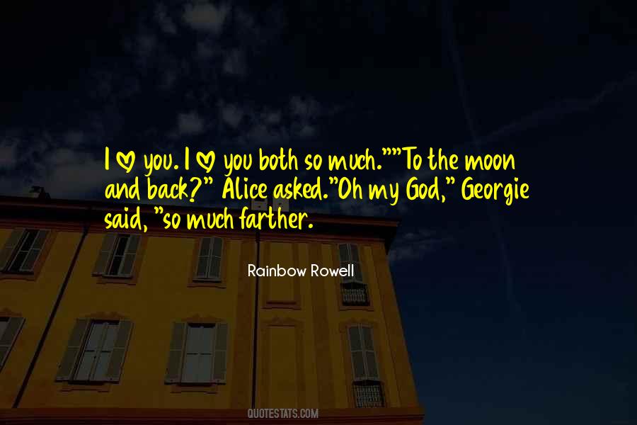 Moon And Back Quotes #436575