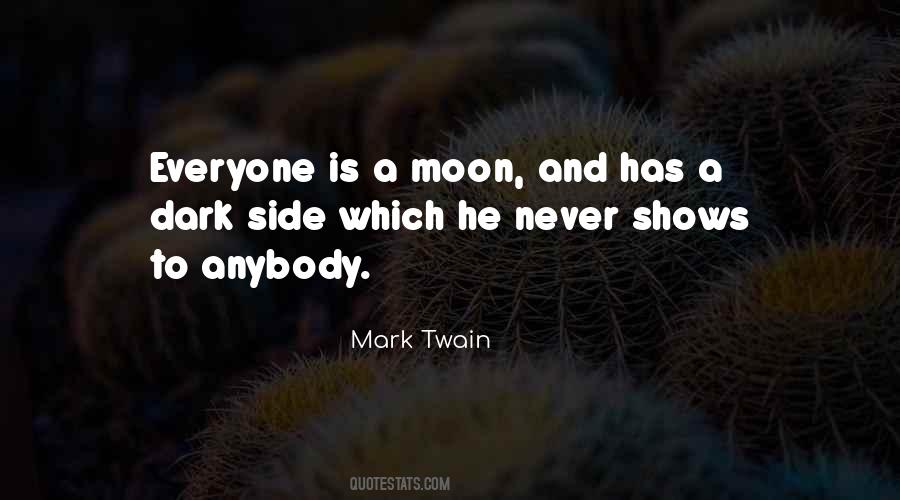 Moon Dark Side Quotes #241804