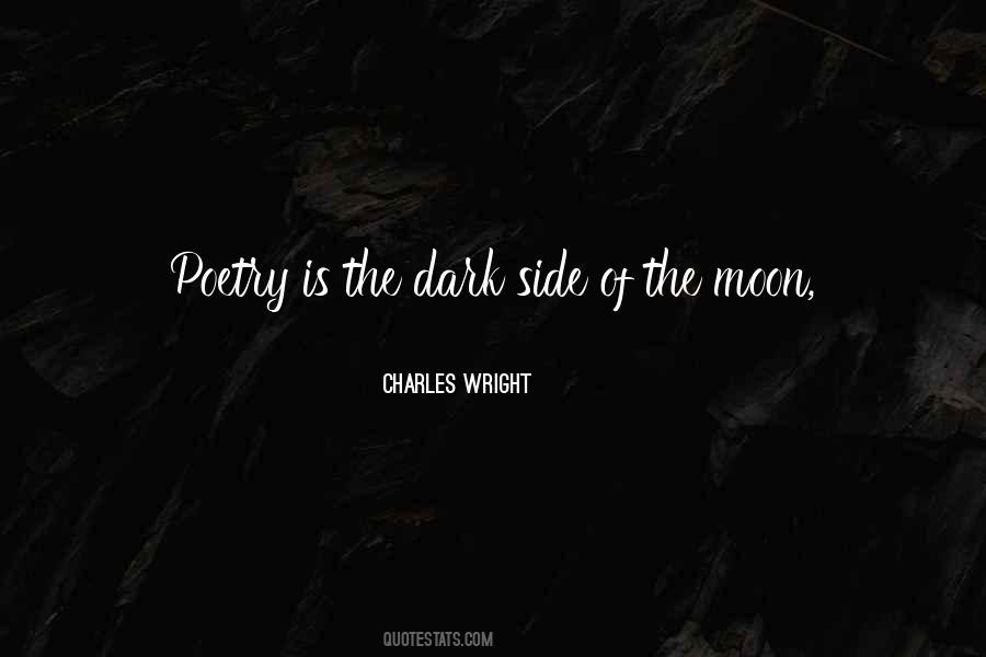 Moon Dark Side Quotes #610854