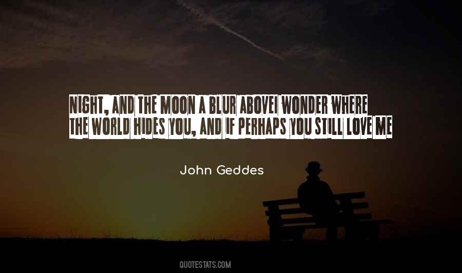 Moon Night Love Quotes #1003455