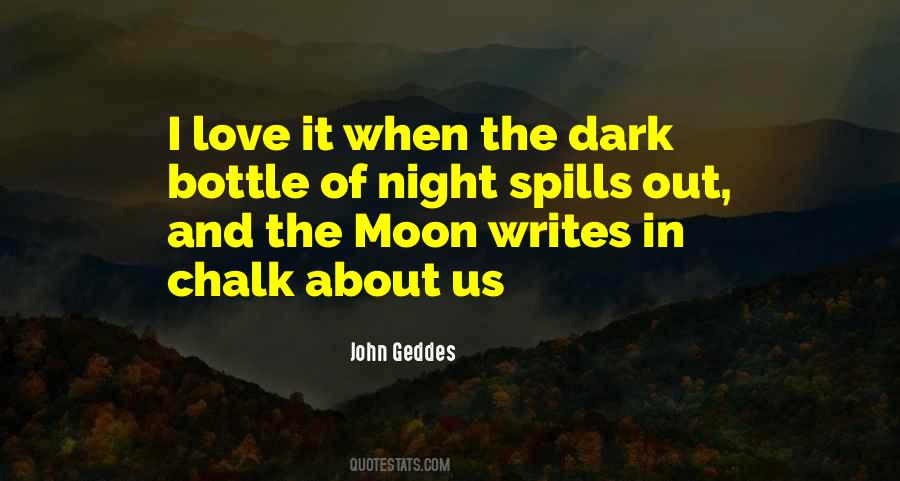 Moon Night Love Quotes #1683546
