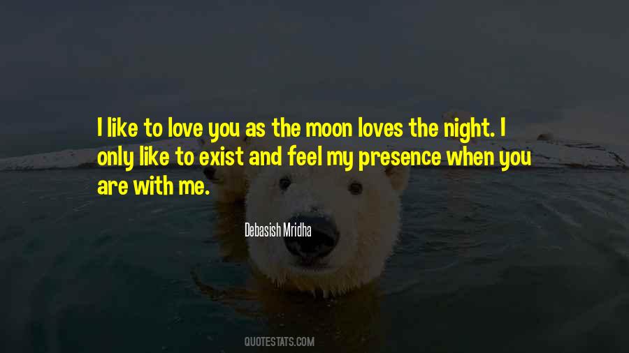 Moon Night Love Quotes #959310