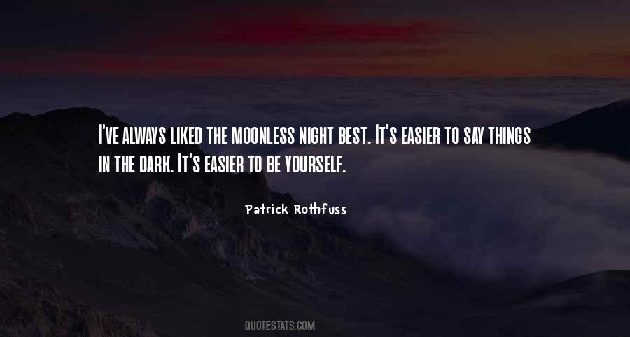 Moonless Night Quotes #1108995