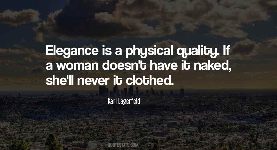 Quotes About Clothed #1180181