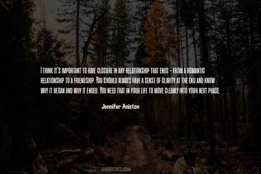 Quotes About Closure In A Relationship #1423611
