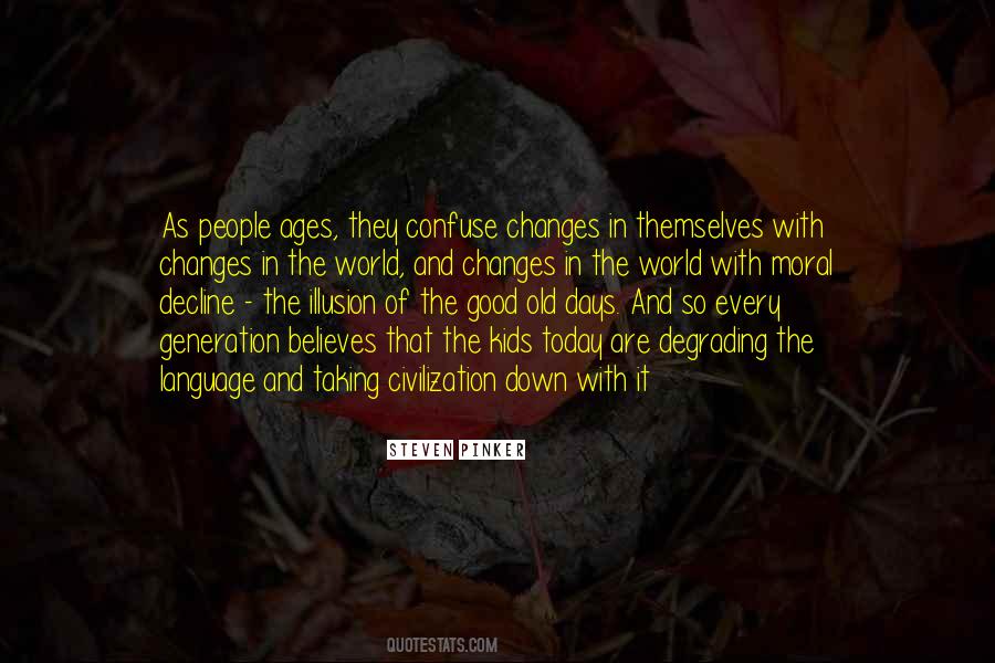 Moral Decline Quotes #1422477