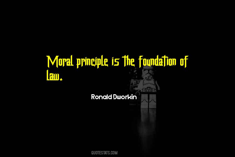 Moral Principle Quotes #169566