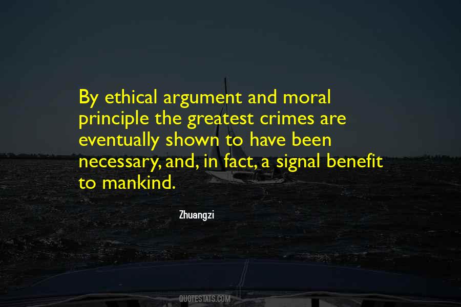 Moral Principle Quotes #801764