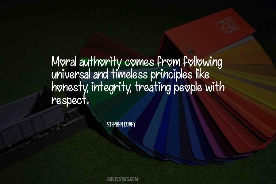 Moral Principles Quotes #1280730