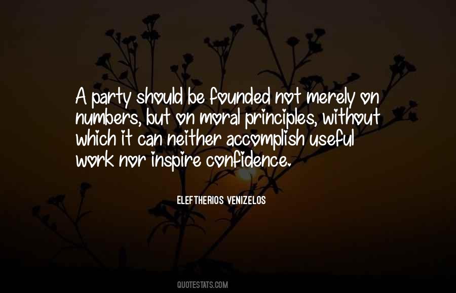Moral Principles Quotes #1423030