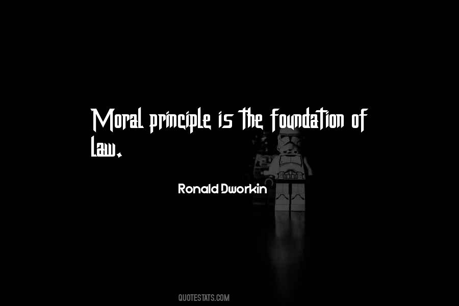 Moral Principles Quotes #169566