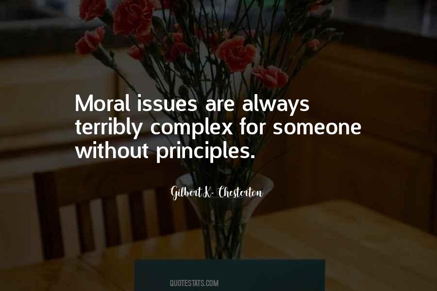 Moral Principles Quotes #207090