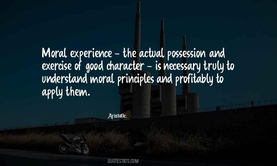 Moral Principles Quotes #283760