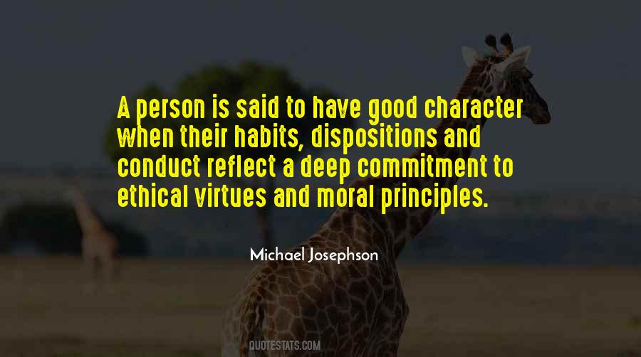 Moral Principles Quotes #352561