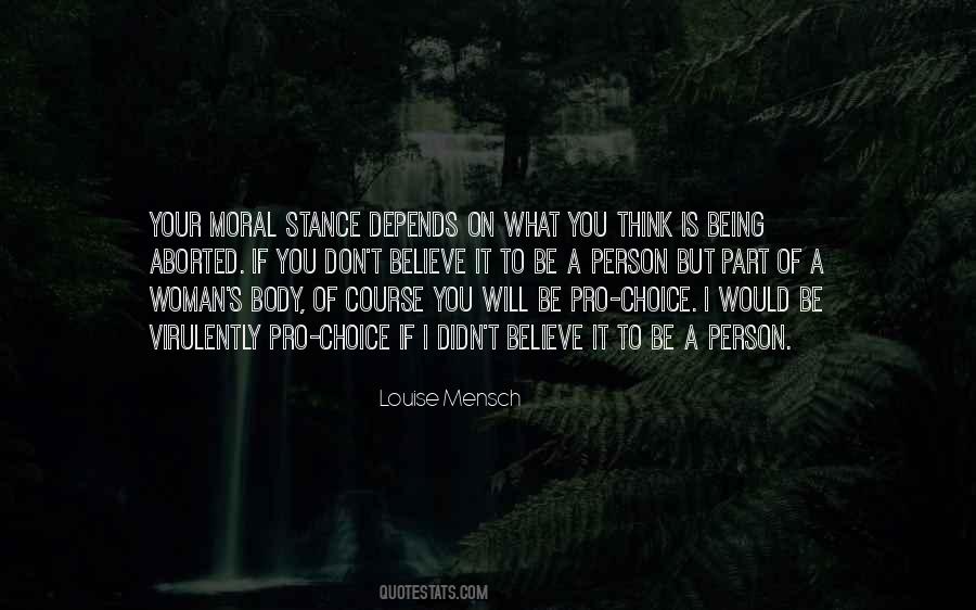 Moral Stance Quotes #418307 Moral Stance Quotes #418307