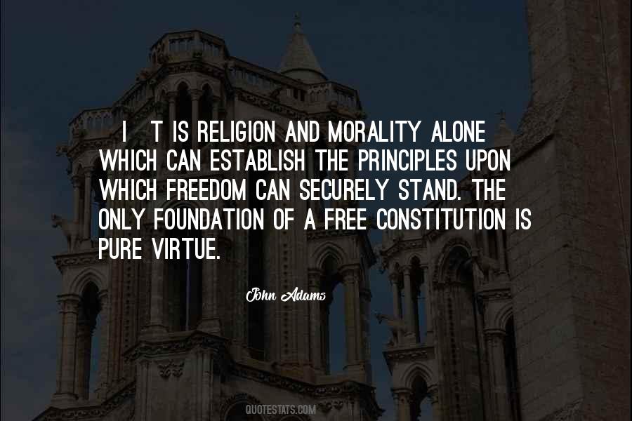 Morality And Freedom Quotes #238566