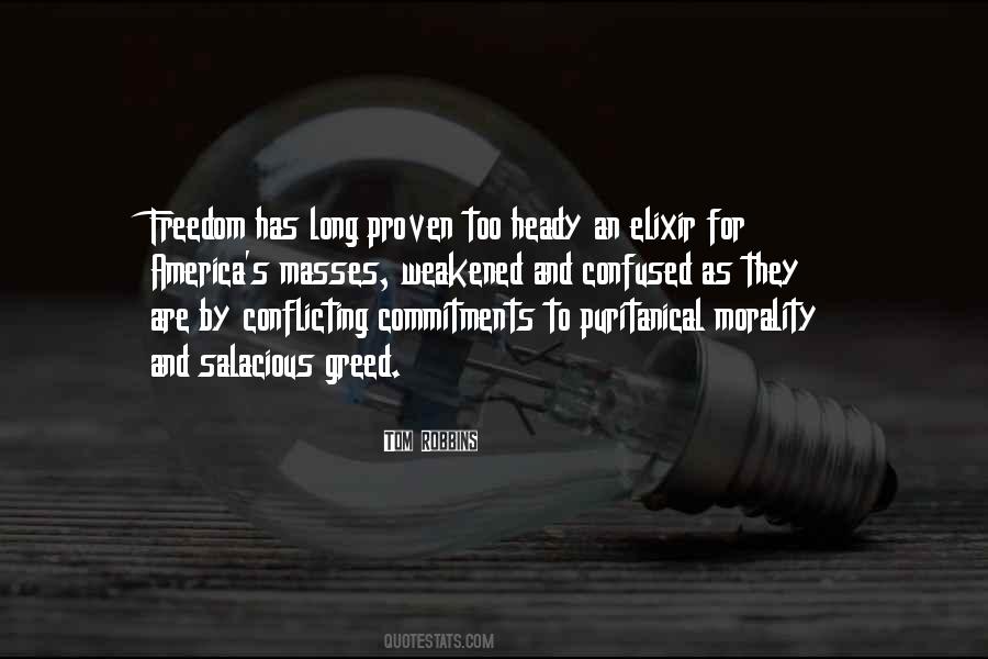 Morality And Freedom Quotes #908740