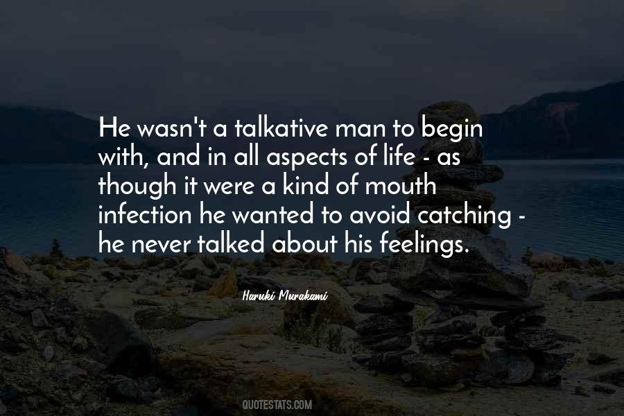 Quotes About Talkative Man #824946