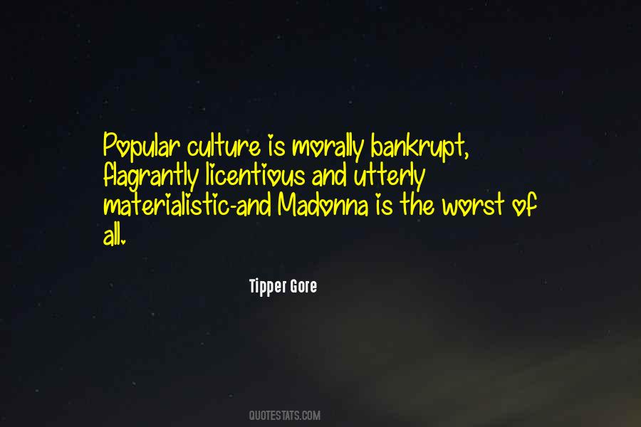 Morally Bankrupt Quotes #146045