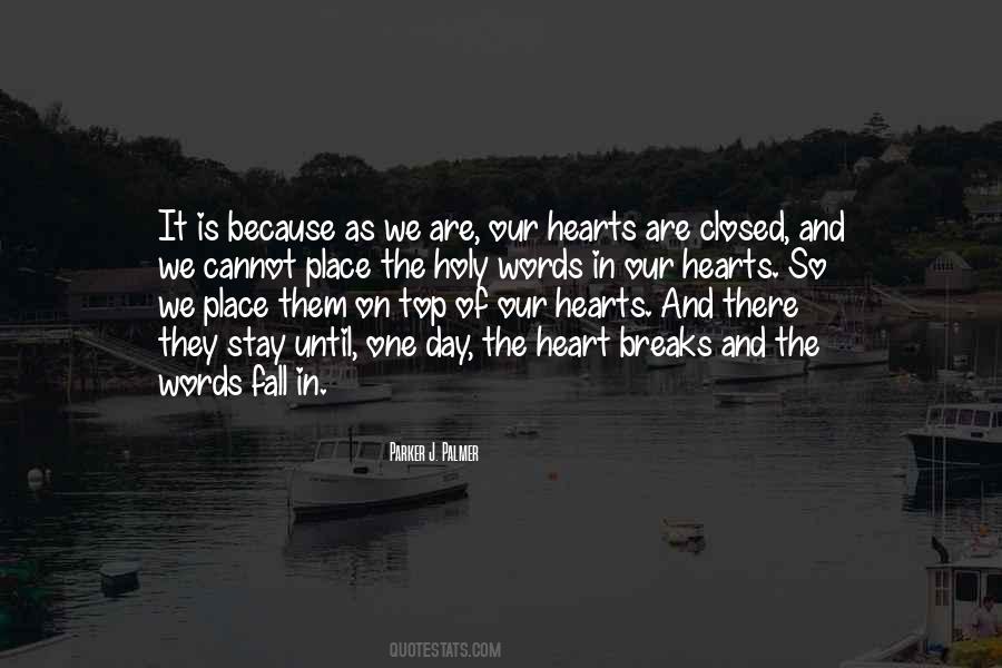 Quotes About Closed Hearts #89864