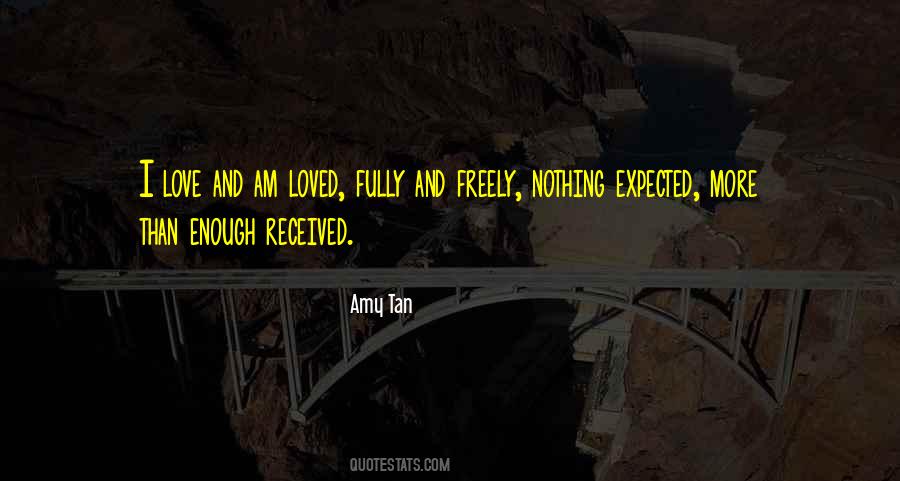 More Than Expected Quotes #608302