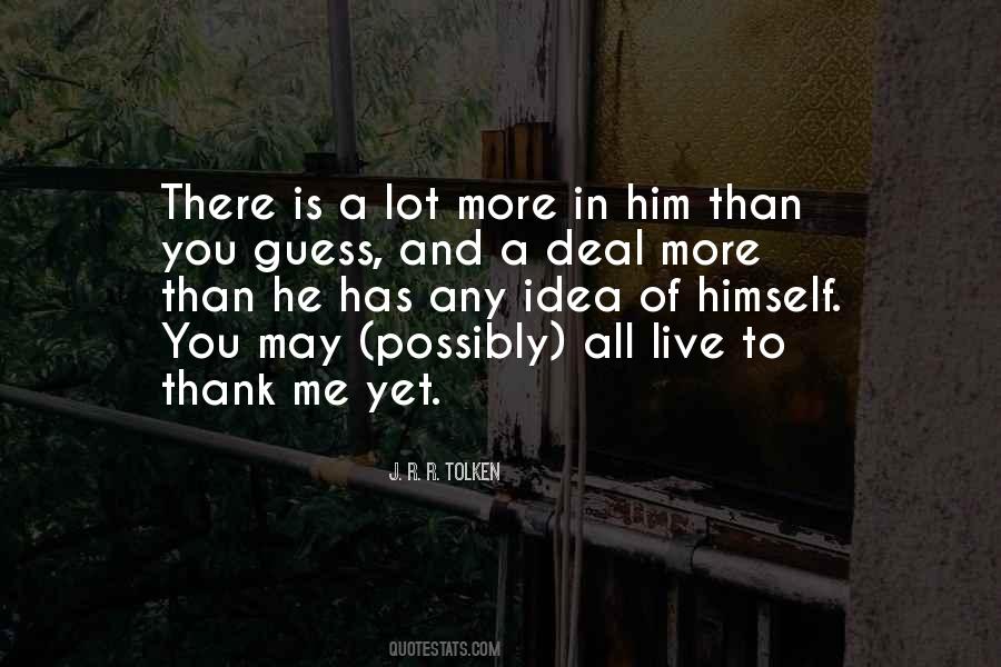 More Than Thank You Quotes #1291063