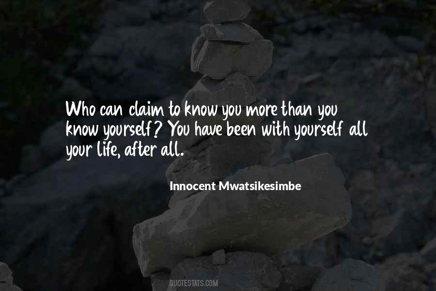 More Than You Know Quotes #1226327