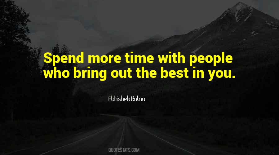 More Time With You Quotes #63926