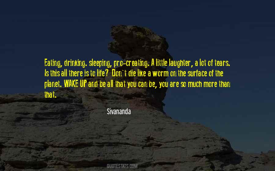 More To Life Than Drinking Quotes #265367