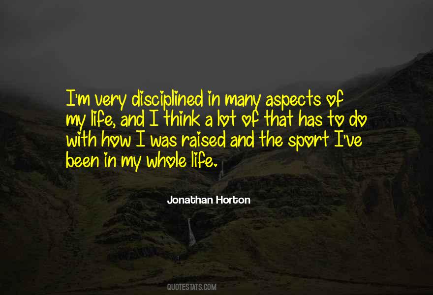 More To Life Than Sports Quotes #156083