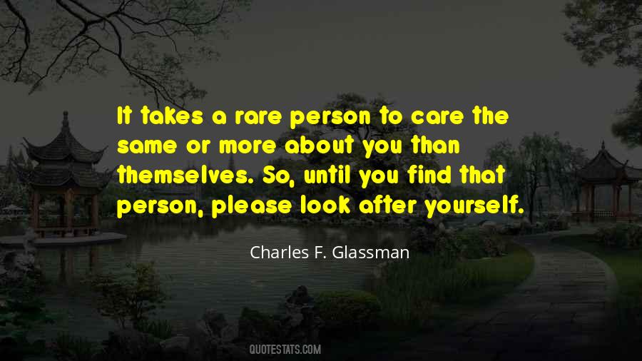 More You Care Quotes #284291