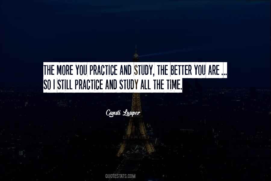 More You Practice Quotes #275810