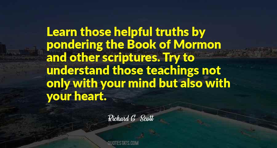 Mormon Quotes #1205414