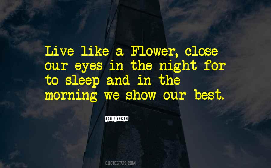 Morning And Flower Quotes #549844