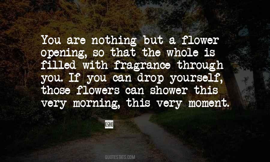 Morning And Flower Quotes #913113