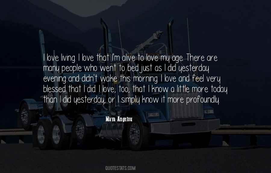 Morning Blessed Quotes #1479367