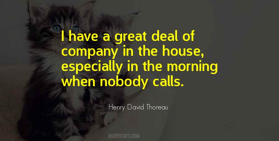 Morning Calls Quotes #302431