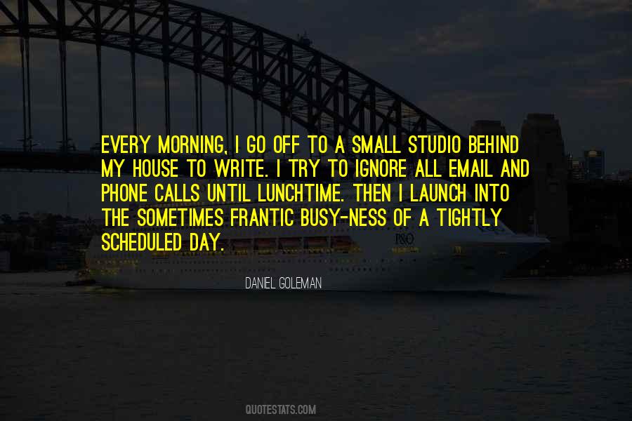 Morning Calls Quotes #937721
