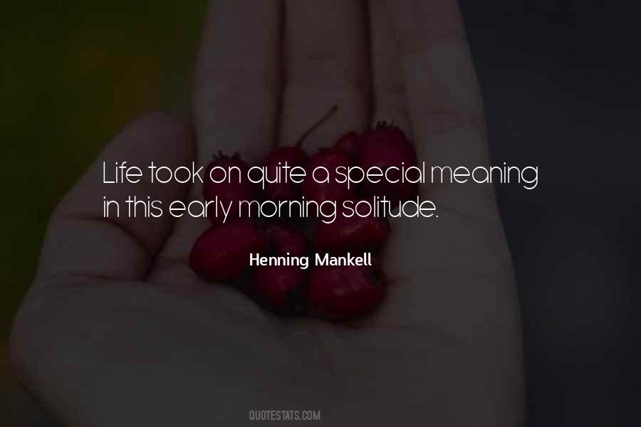 Morning Early Quotes #186304