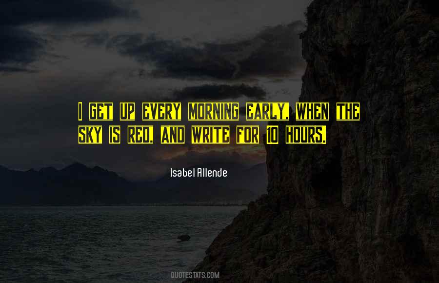 Morning Early Quotes #955003