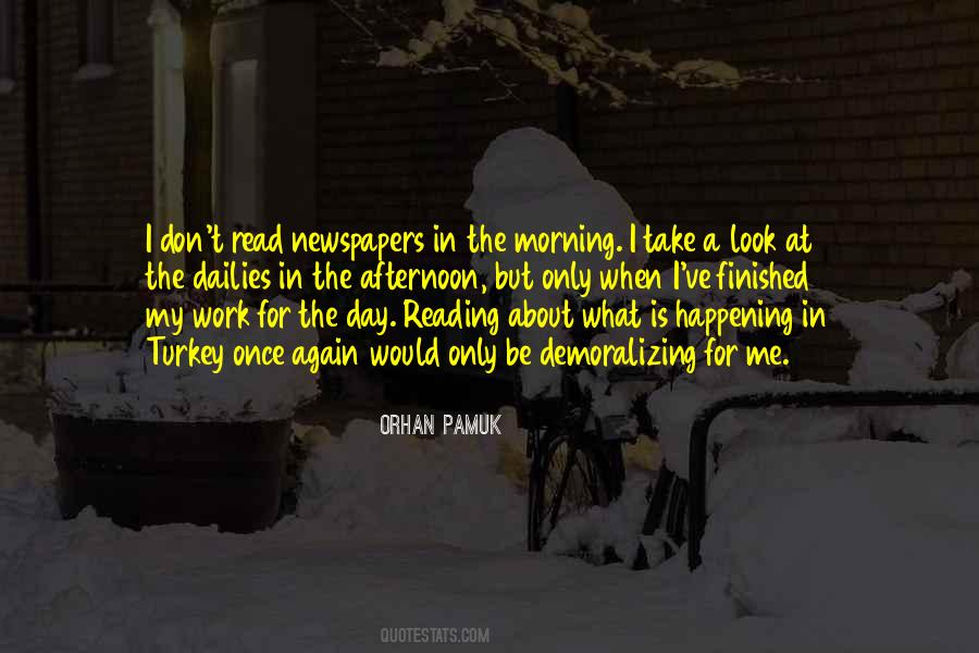 Morning For Work Quotes #1169319