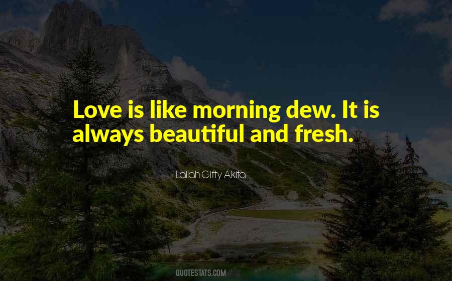 Morning Fresh Quotes #884799