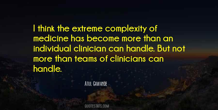 Quotes About Clinicians #1426181
