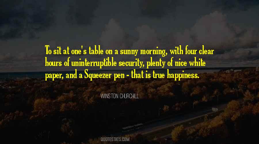 Morning Sunny Quotes #937122