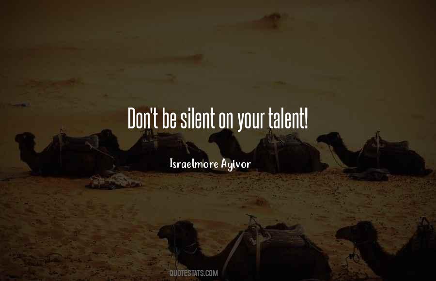 Quotes About Talk And No Action #1297163