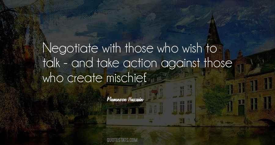 Quotes About Talk And No Action #1409267