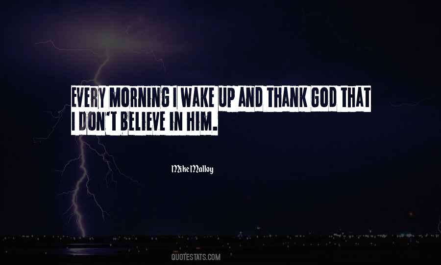 Morning Thank God Quotes #468702
