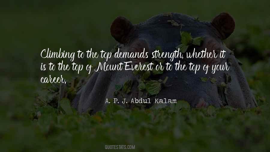 Quotes About Climbing To The Top #810859